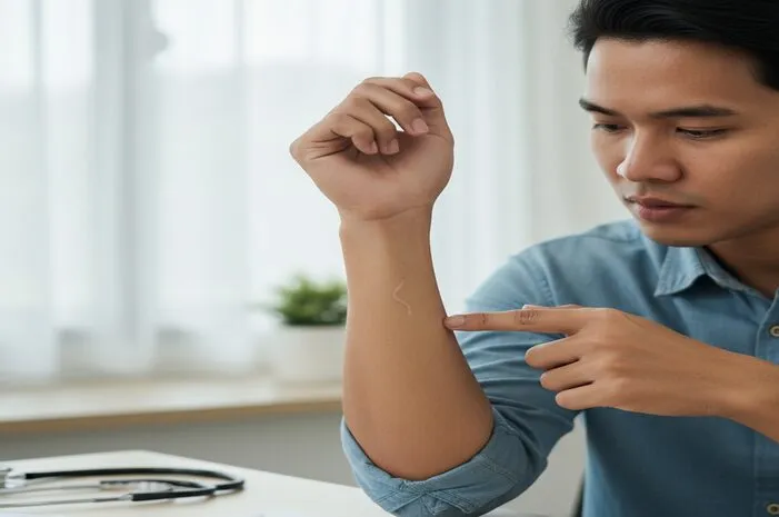 Kulit Gatal Berliku? Mungkin Ada Cacing di Bawah Kulit