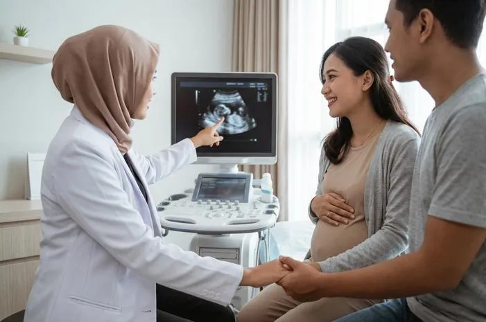 Hasil USG Janin 6 Minggu Mulai Terlihat Detak Jantung