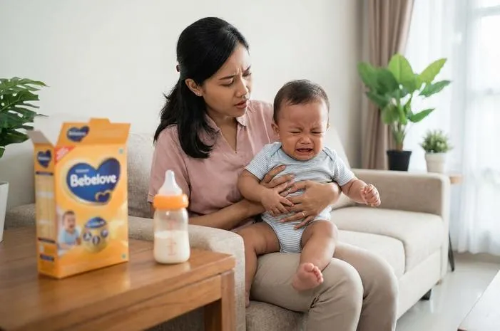 Waspada! Ciri Bayi Tidak Cocok Susu Bebelove Ini Lho
