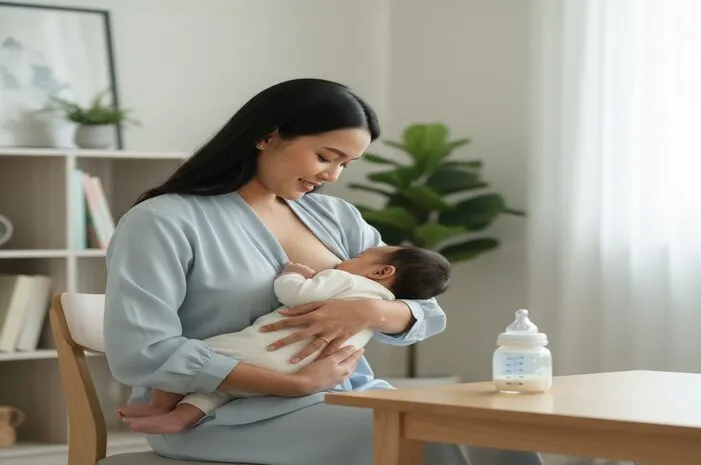 Bayi 2 Bulan Minum ASI Berapa ML? Ini Takaran Idealnya!