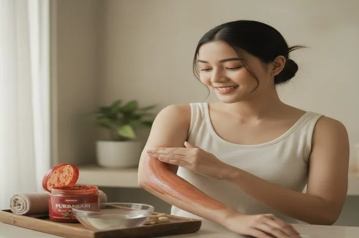 Gampang Banget! Cara Memakai Lulur Purbasari