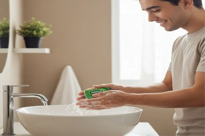 Manfaat Sabun Asepso Hijau: Kulit Bersih Bebas Kuman