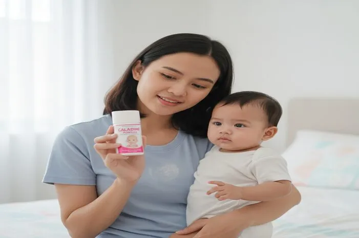 Bolehkah Bayi Pakai Caladine Baby Powder? Cek Cara Aman