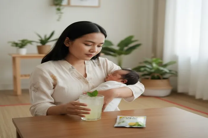 Ibu Menyusui Minum Adem Sari? Boleh, Tapi Jangan Berlebihan
