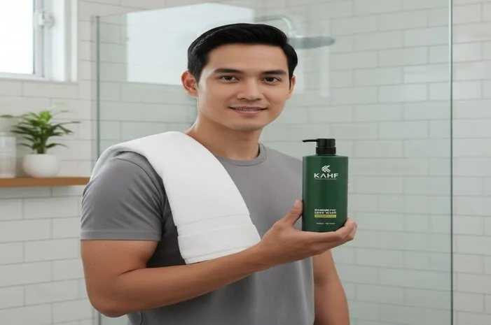 Rahasia Kulit Pria: Body Wash Kahf Segar Tanpa Kusam