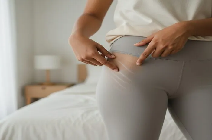 Rahasia Samarkan Stretch Mark Putih Meski Sudah Lama