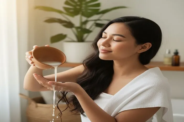 Manfaat Air Beras untuk Rambut: Rahasia Kilau Alami