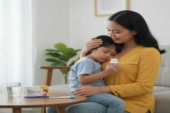 Ampuh! Obat Radang Anak 5 Tahun yang Aman Buat Si Kecil