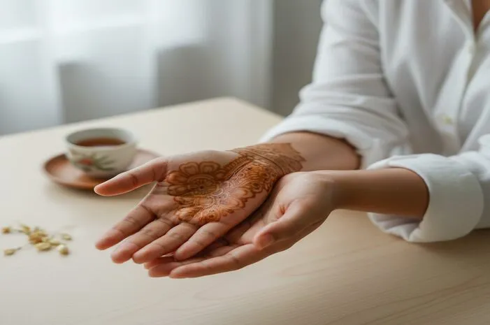 Henna Tangan Tahan Berapa Lama Sih? Yuk Simak Faktanya