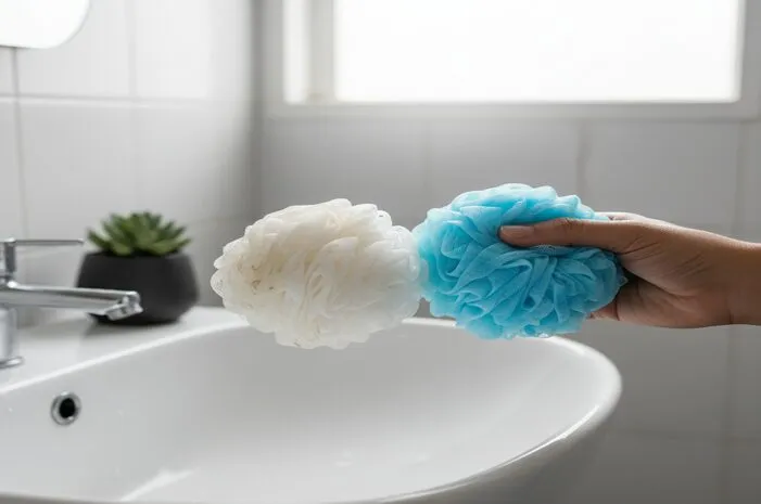 Berapa Lama Shower Puff Harus Diganti? Agar Kulit Sehat!