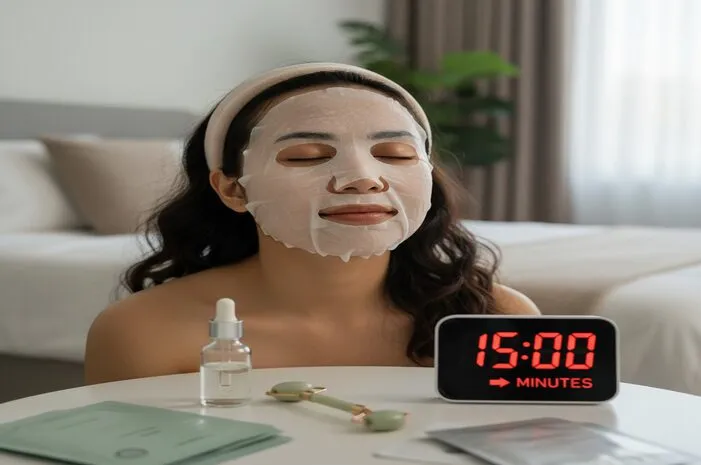 Pakai Sheet Mask Berapa Menit? Ini Waktu Optimalnya!