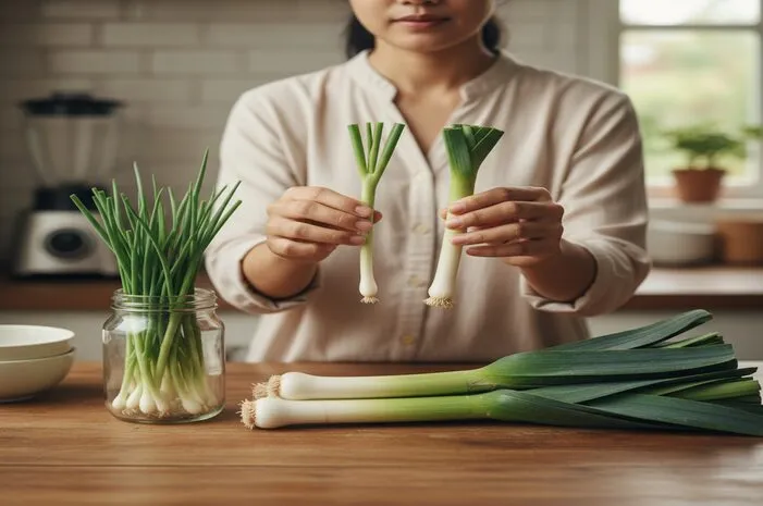 Perbedaan Daun Bawang dan Bawang Prei, Jangan Keliru!