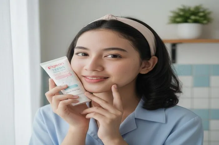 Pigeon Teens Facial Foam Bikin Kulit Bersih Bebas Jerawat