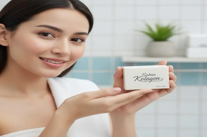Sabun Kolagen Pencerah: Kulit Bersih, Kenyal, Anti-Aging