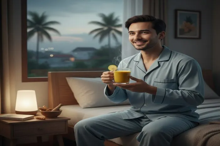Manfaat Minum Air Kunyit Sebelum Tidur, Tidur Pulas