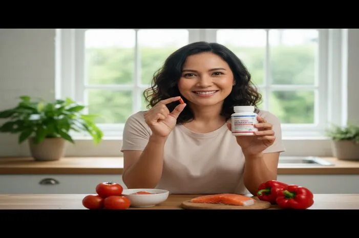 Tomo Kenko Astaxanthin: Rahasia Kulit, Mata, Imun Sehat