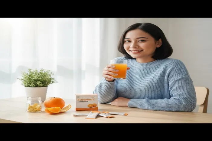Caviplex Orange: Booster Imun, C, D, E, Zinc untuk Daya Tahan