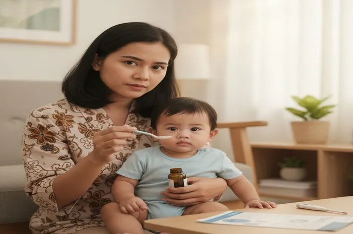 Bayi 9 Bulan Batuk? Jangan Beri Obat! Cek Faktanya