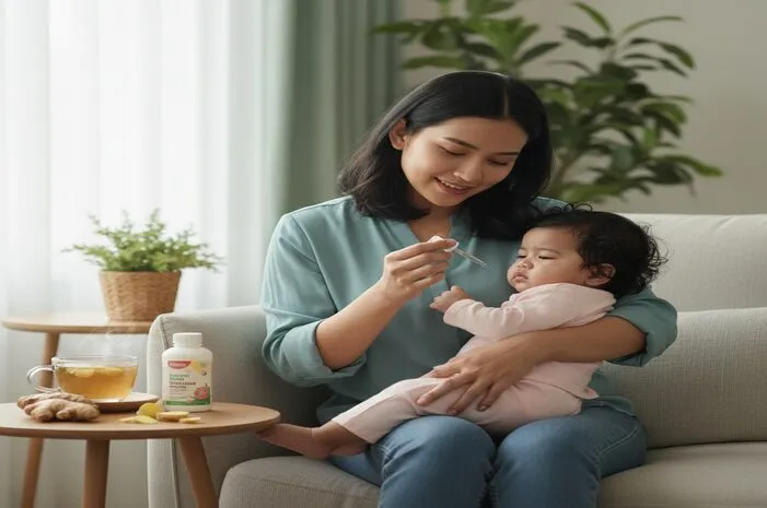 Tips Aman Atasi Batuk Bayi 9 Bulan