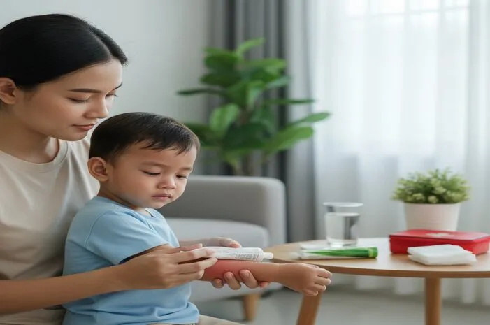 Luka Bakar pada Anak Pakai Apa? Ini Pertolongan Tepatnya