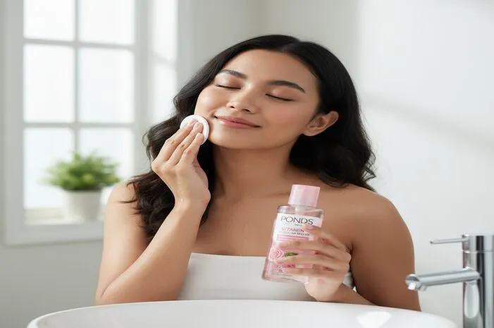Micellar Water Pond's Tak Perlu Dibilas? Ketahui Kapan!