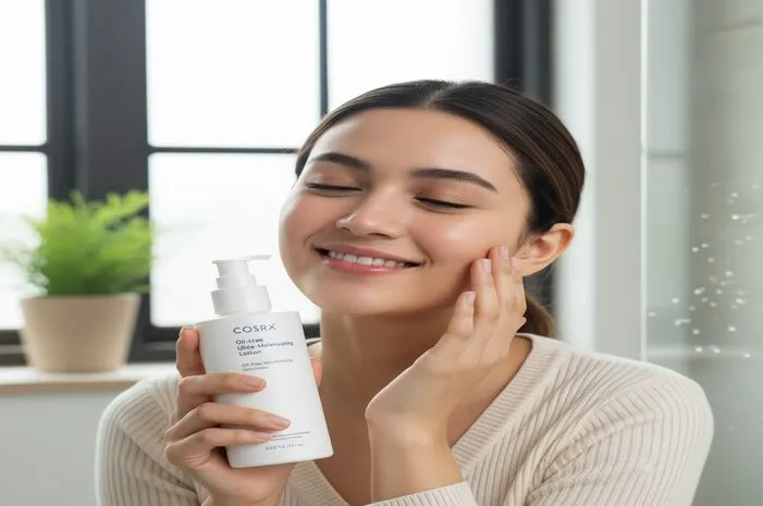 COSRX Oil Free Lotion: Solusi Kulit Lembap Tanpa Kilap