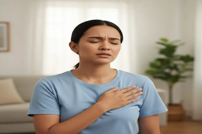 Dada Terasa Sakit Saat Bernapas? Jangan Panik, Cek Ini!