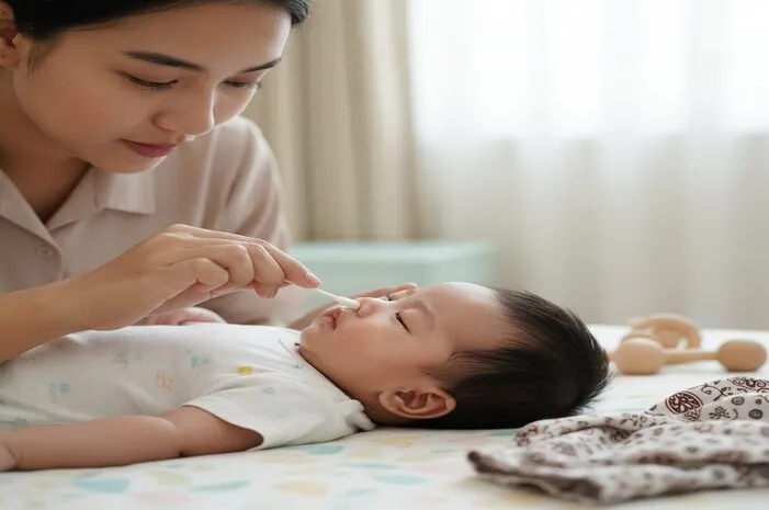 Telinga Bayi Keluar Cairan: Waspada tapi Tetap Tenang, Bunda!