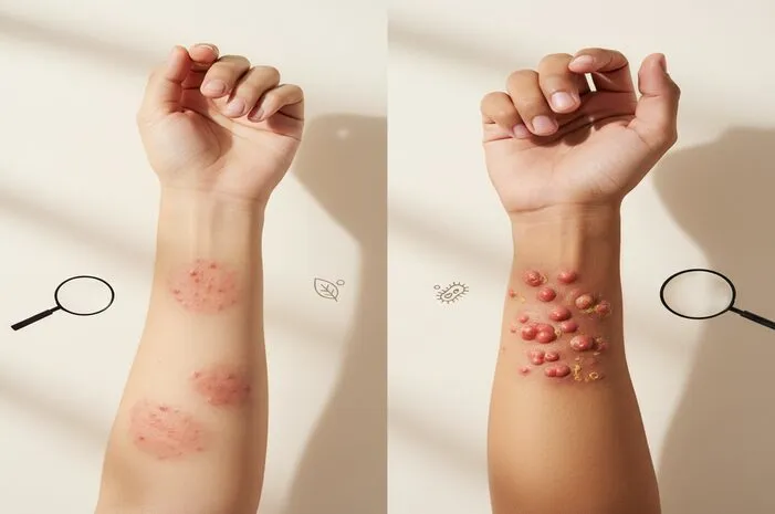 Ini Beda Infeksi Kulit Jamur dan Bakteri, Wajib Tahu