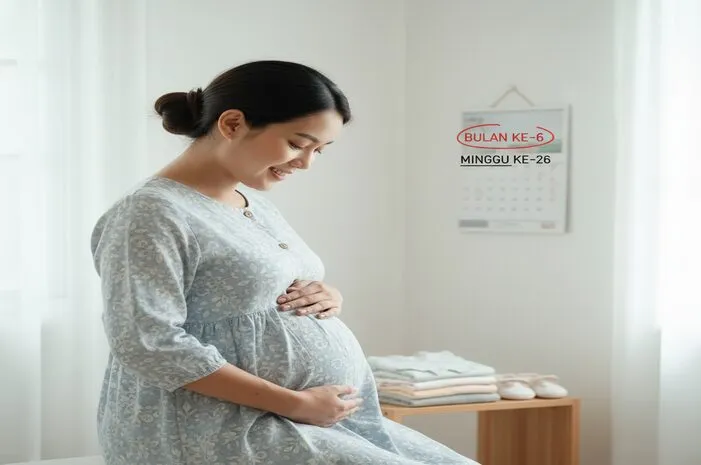 26 Minggu Kehamilan Berapa Bulan? Sudah Masuk 6 Bulan!