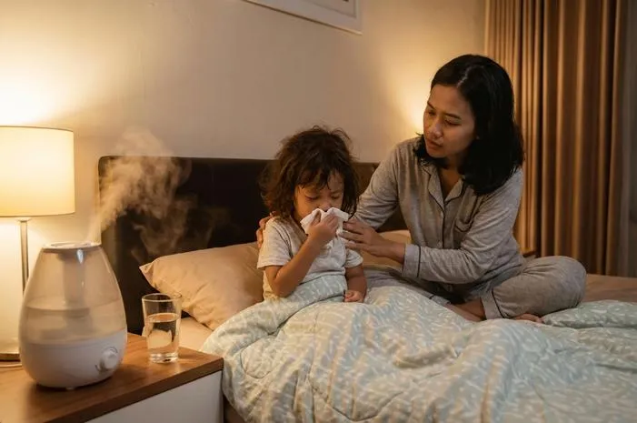 Cara Mengatasi Anak Batuk di Malam Hari agar Tidur Nyenyak