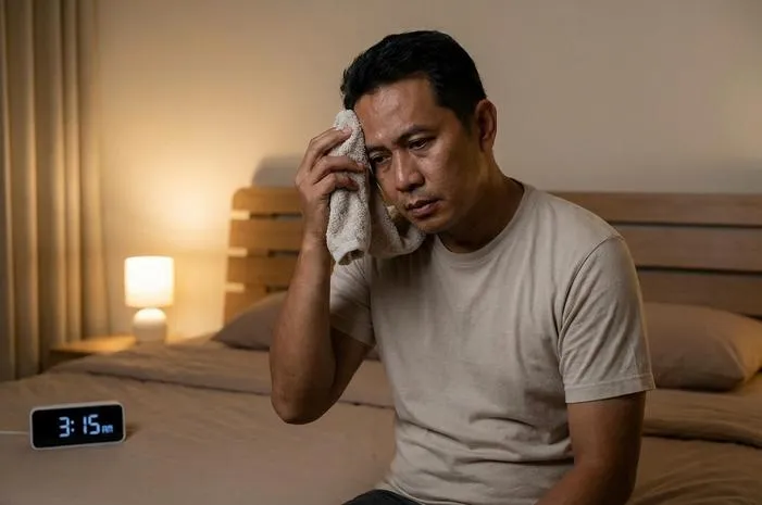 Tidur Berkeringat Gejala Apa Pada Laki-Laki? Cek Penyebabnya