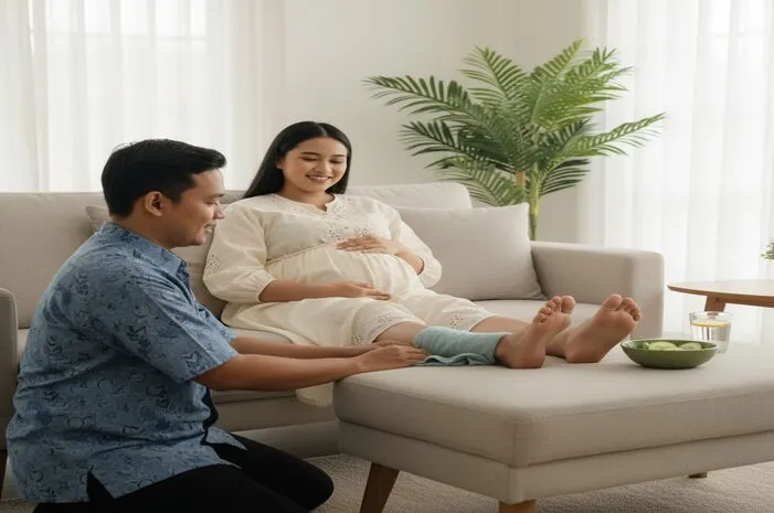 Atasi Kaki Bengkak Saat Hamil Trimester 3, Dijamin Nyaman!