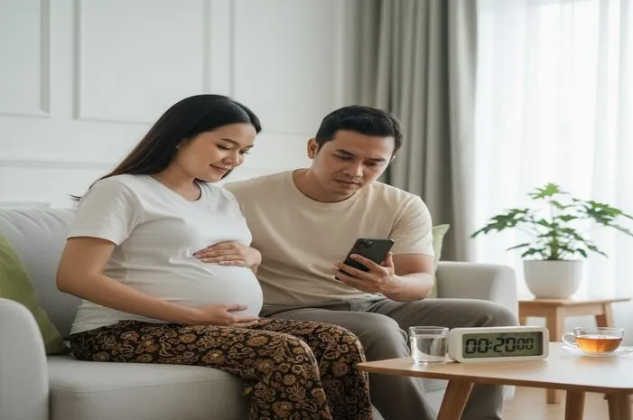 Jarak Kontraksi Palsu dengan Persalinan, Ini Cirinya!