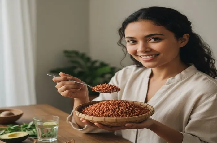 Beras Merah: Enak, Sehat, Jaga Berat Badan Ideal
