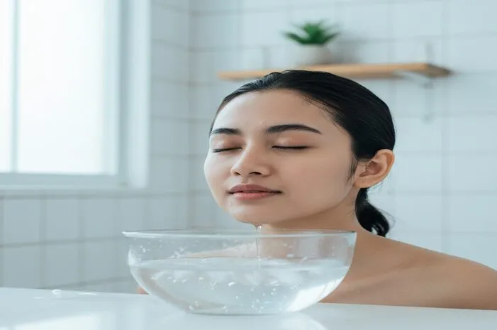 Apa Manfaat Merendam Wajah dengan Air Es? Auto Cerah!