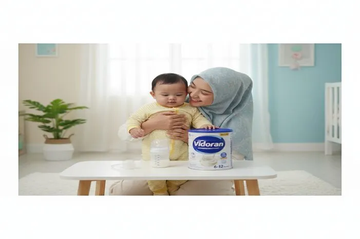 Jurus Jitu Takaran Susu Vidoran 6-12 Bulan Anti Gagal