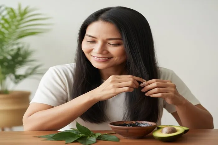 Resep Penghitam Rambut Alami: Rambut Hitam Pekat dan Sehat