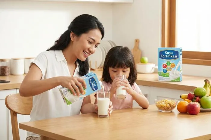 Susu Fortifikasi: Solusi Gizi Lengkap Keluarga