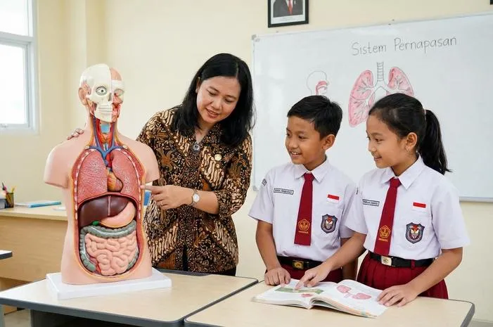 Yuk Pelajari Gambar Organ Pernapasan Manusia Kelas 5 SD