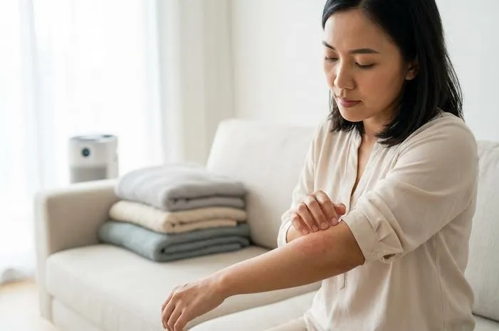 6 Ciri Ciri Alergi Debu pada Kulit yang Sering Diabaikan