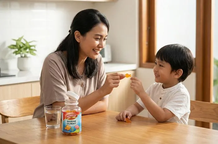 Cerebrofort Marine Gummy Vitamin Otak Anak Rasa Buah Enak