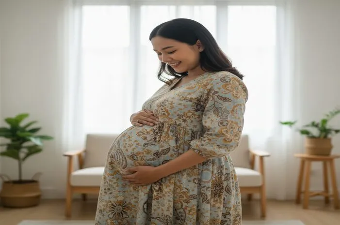 Perut Lebih Menonjol Sebelah Kiri Saat Hamil: Normal Kok!