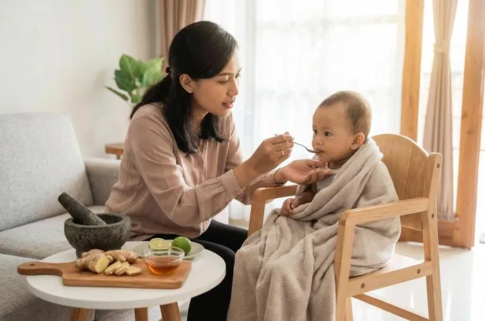 Obat Batuk Alami Aman untuk Bayi 8 Bulan, Coba Ini!