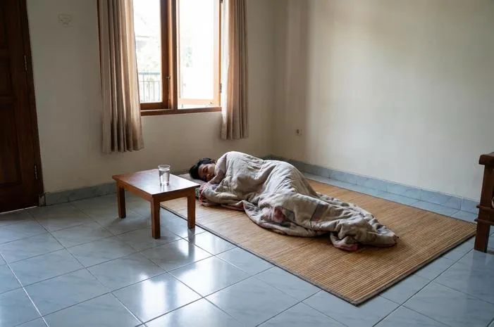 Bahaya Tidur di Lantai: Bikin Nyeri Sendi Sampai Alergi