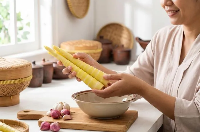 Rebung Bambu Kuning: Si Paling Enak, Manis, Kaya Manfaat