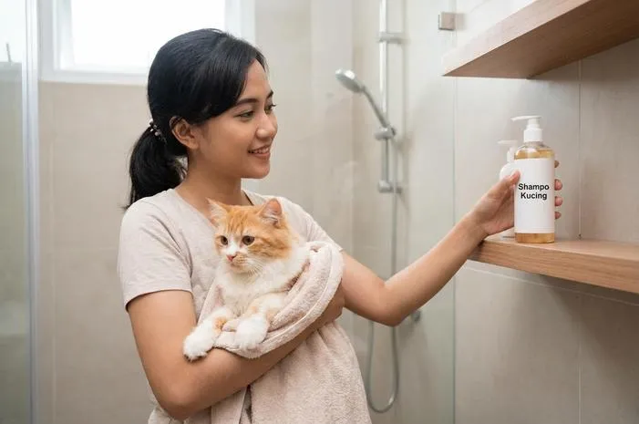 Cat Rambut Shampoo: Tutup Uban Praktis Cuma Keramas!