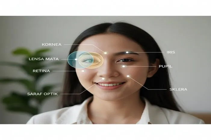 Intip Yuk! Sebutkan Bagian-Bagian Mata dan Perannya