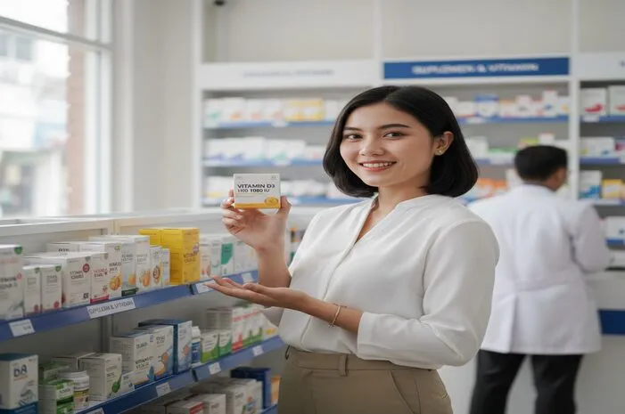 Apa Nama Vitamin D di Apotik? Cek Merk dan Bentuknya