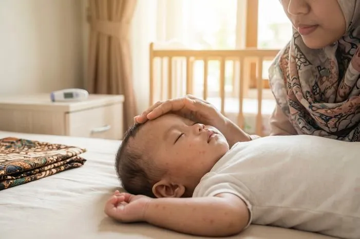 Kenali Tanda Tanda Campak pada Bayi yang Perlu Diwaspadai